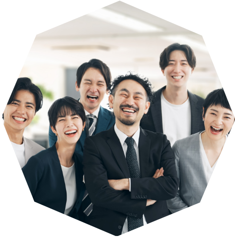 社員の物心両面での幸せを通じて社会に貢献する